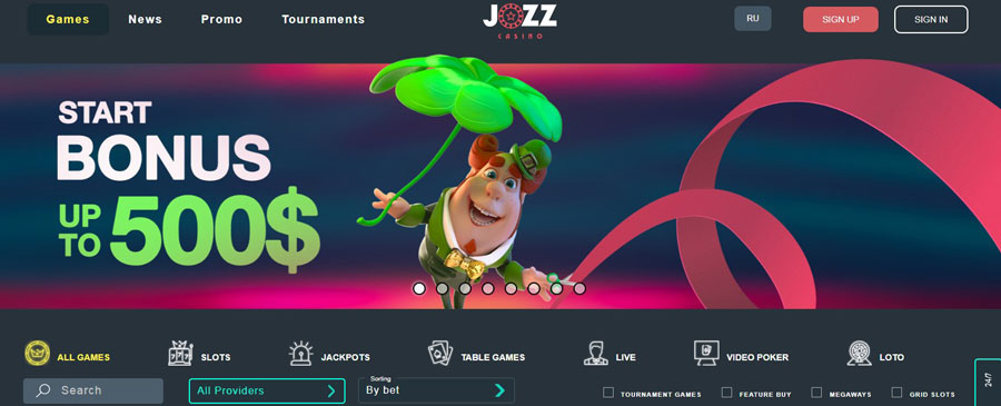 20 No Deposit Free Spins for registering at Jozz Casino