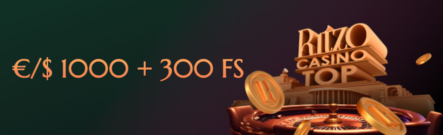 Ritzo: 100% + 70FS on 1st Deposit