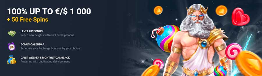 CoinsGame: 100% + 50FS on 1st Deposit
