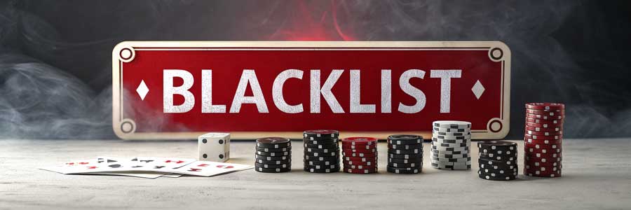 Blacklist online casinos Europe