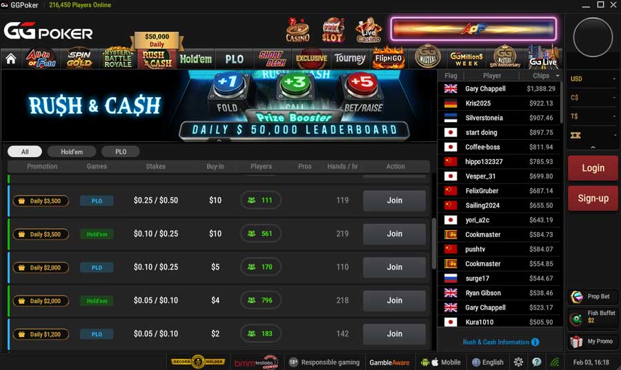 Rush & Cash