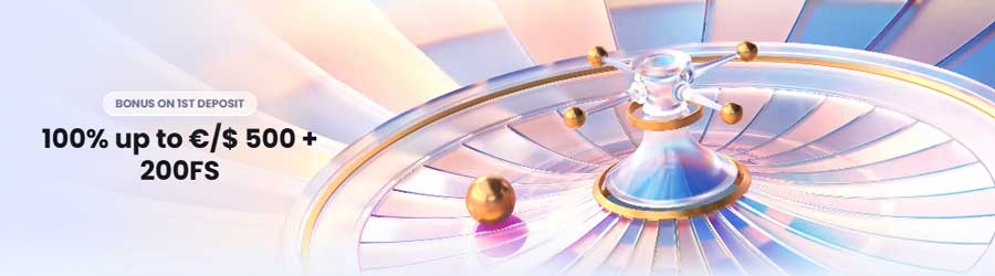 CasinoLab: 100% + 200FS on 1st Deposit